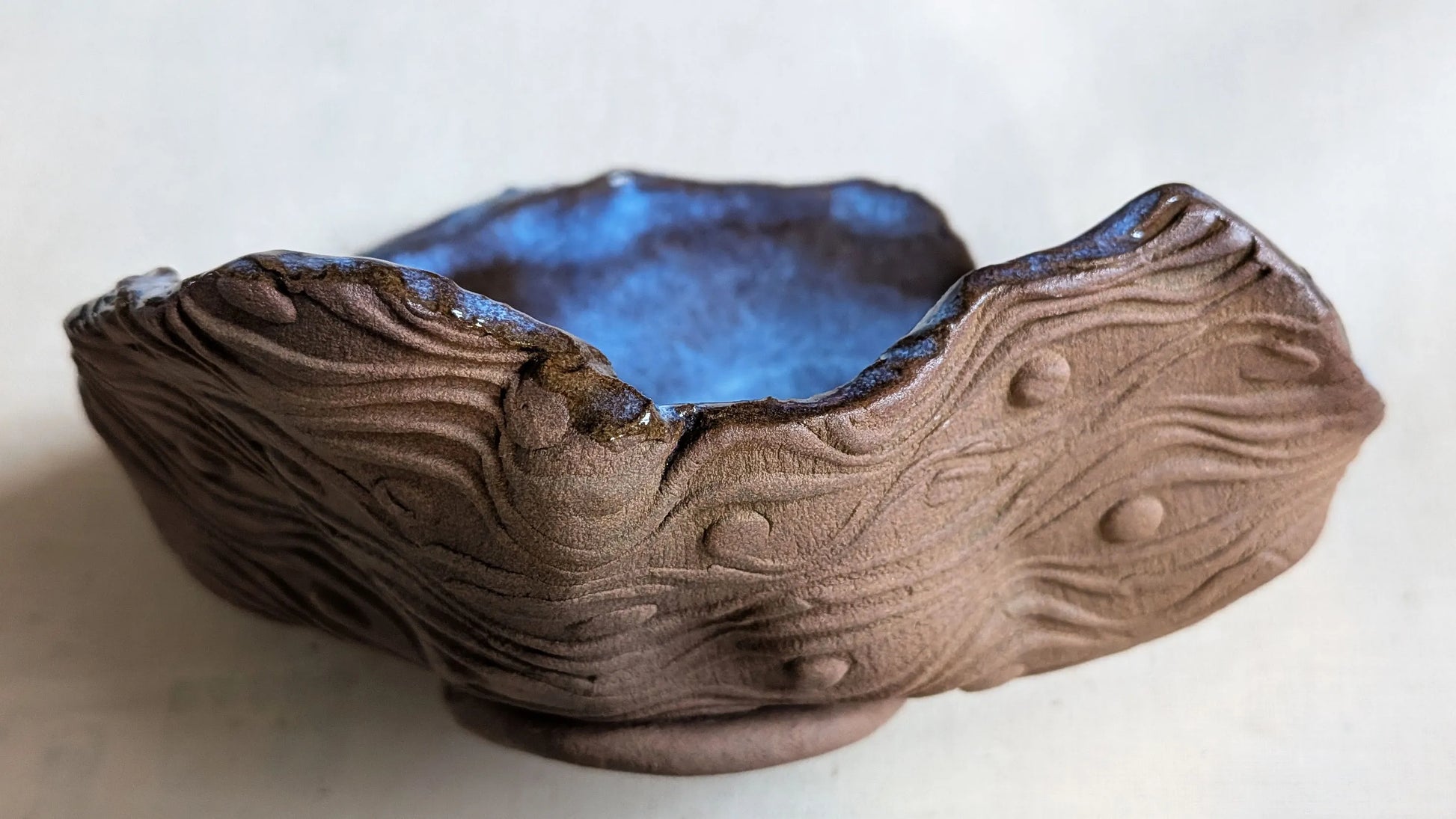 Porte-savon en céramique façonné à la main