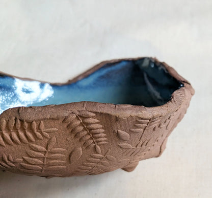 Porte-savon artisanal en céramique Mélisâne