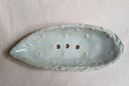 Porte-savon artisanal en céramique Mélisâne