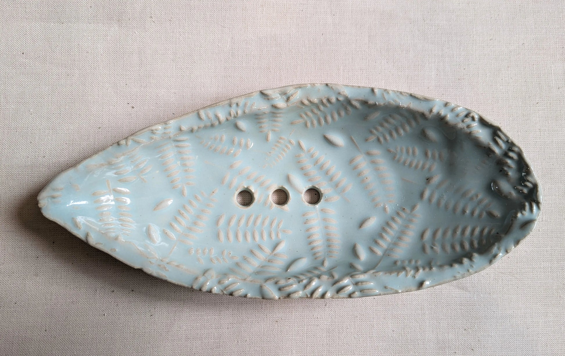 Porte-savon artisanal créé pour les savons Mélisâne