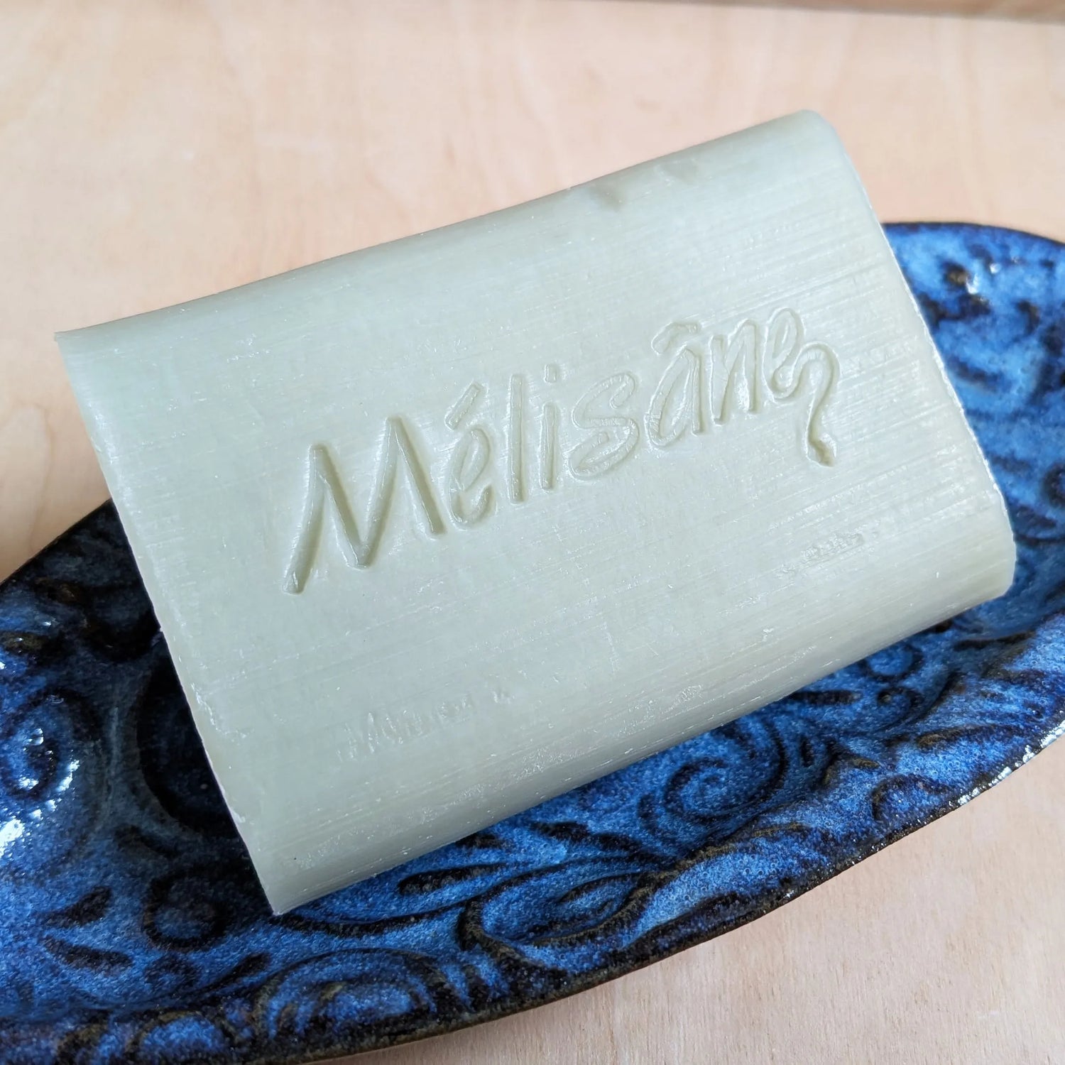 Savon au lait d'ânesse frais à l'argile verte Mélisâne