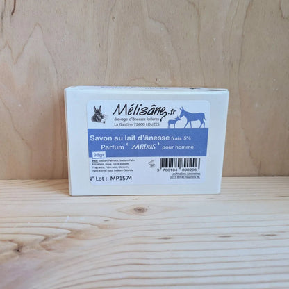 Savon parfum Zardos au lait d'ânesse frais Mélisâne